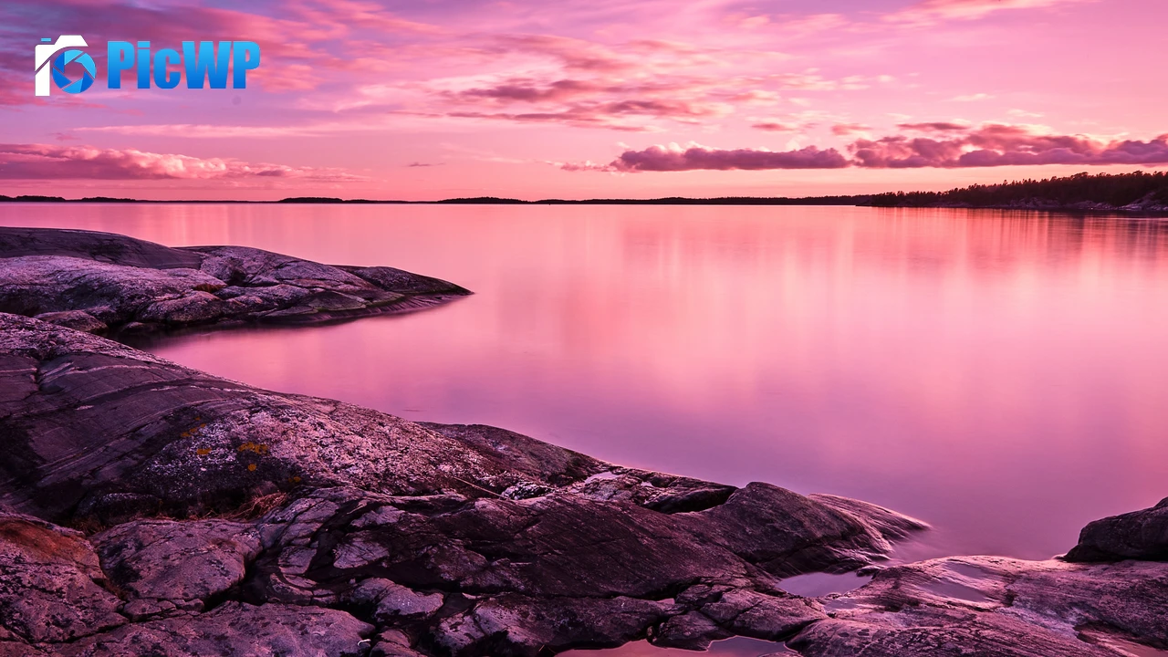 Sunset Scenery 4K PC Wallpaper