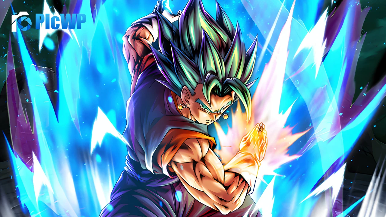 Ultra Vegito Blue Dragon Ball Legends 4K PC Wallpaper
