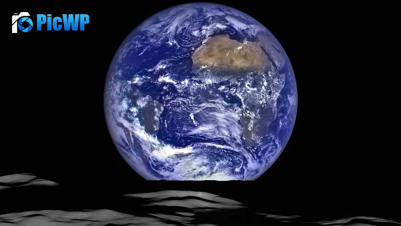 Earth Lunar Reconnaissance Orbiter Camera 4K PC Wallpaper