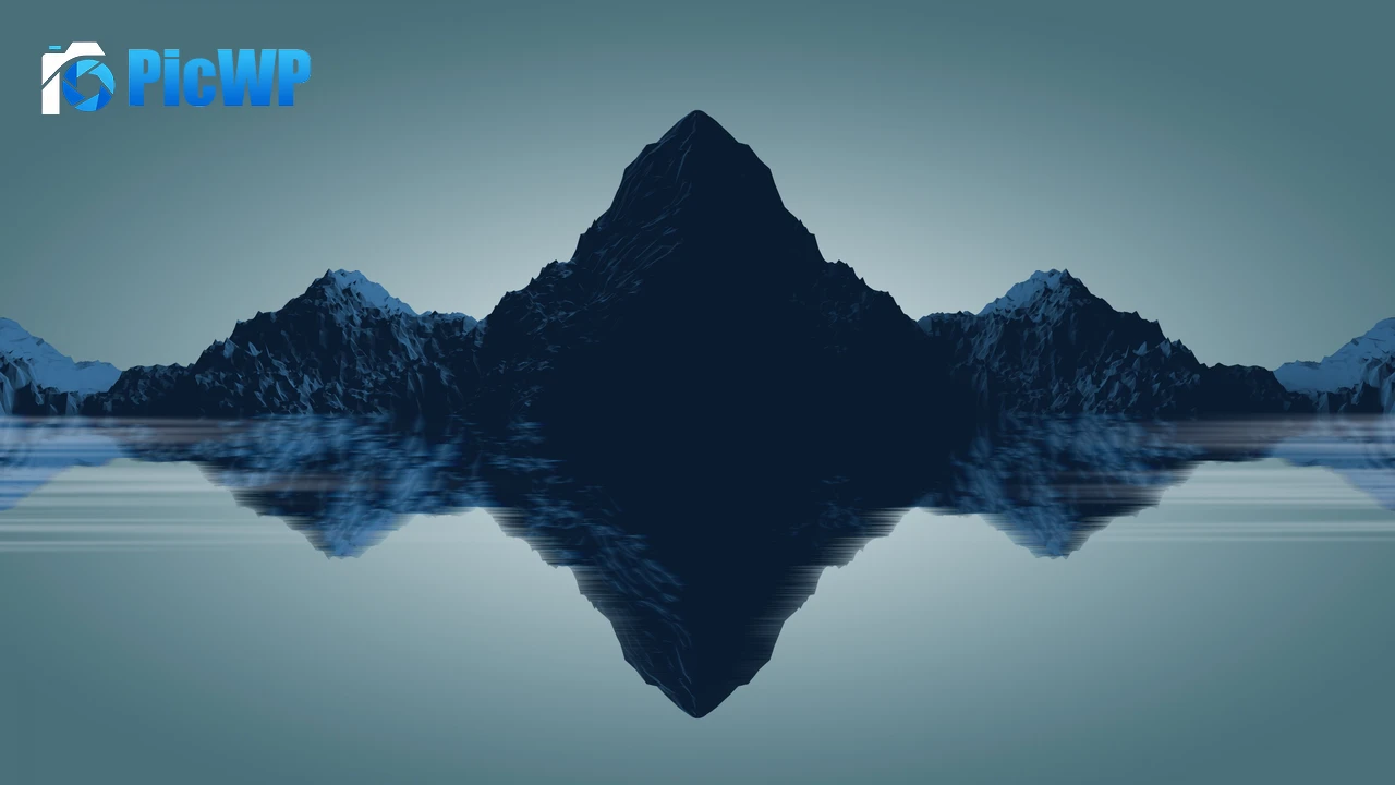 Mountains Reflections 4K PC Wallpaper