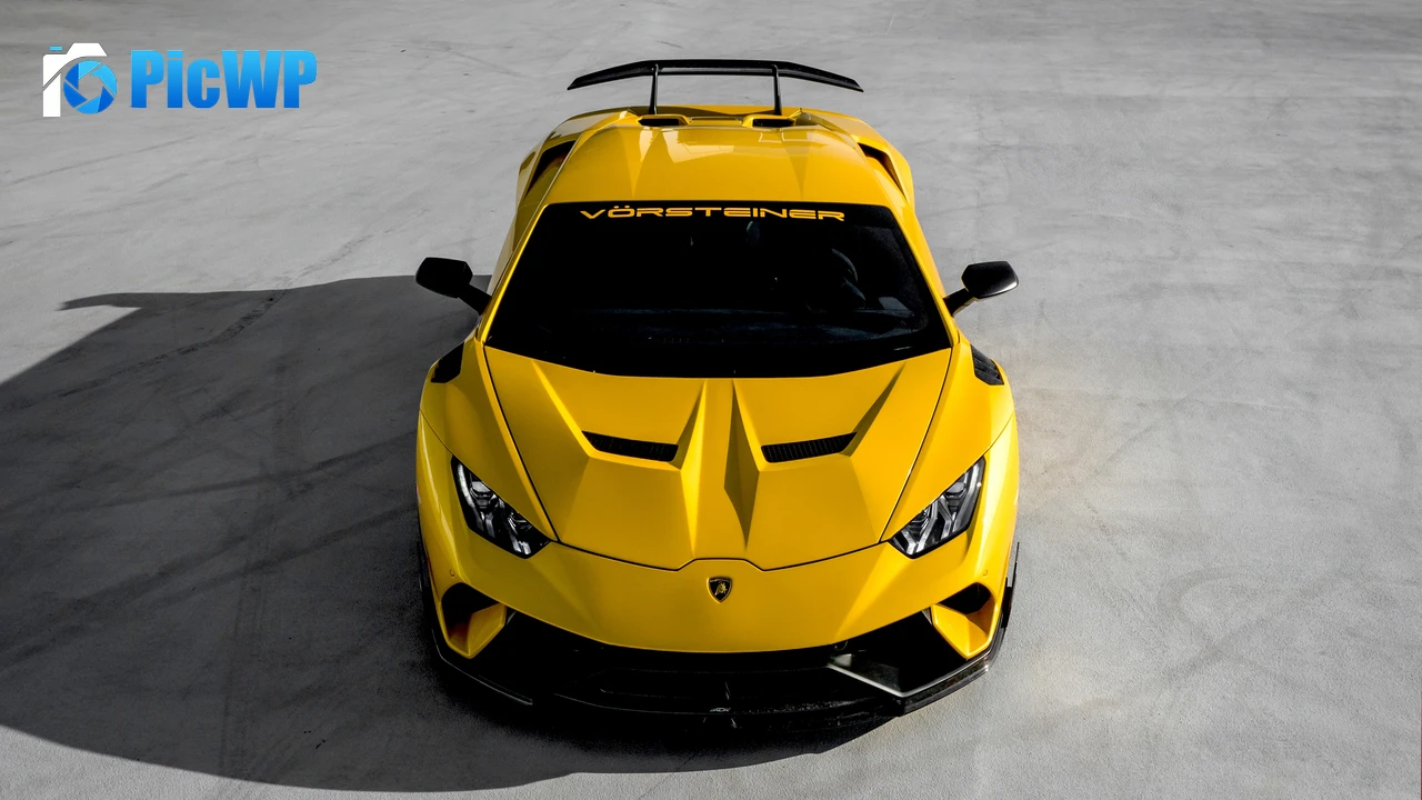 Lamborghini Huracan Vorsteiner 4K PC Wallpaper