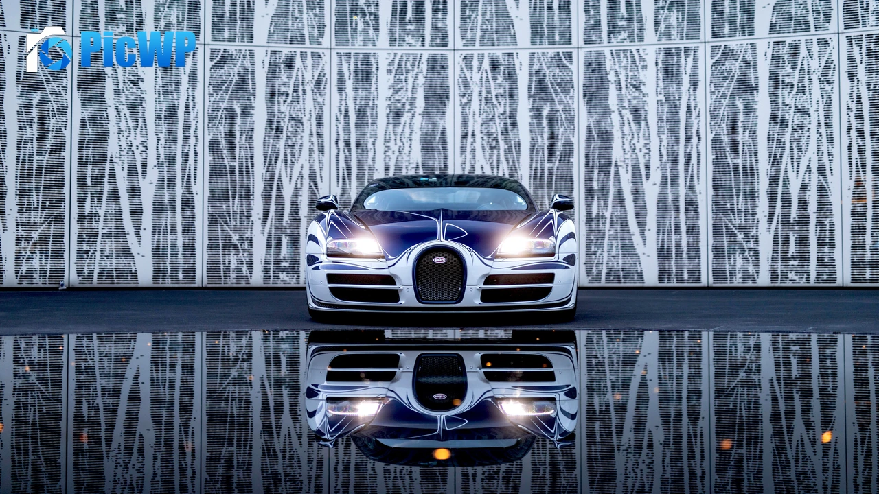 Bugatti Veyron Grand Sport Roadster Hyper Sports Cars 4K PC Wallpaper