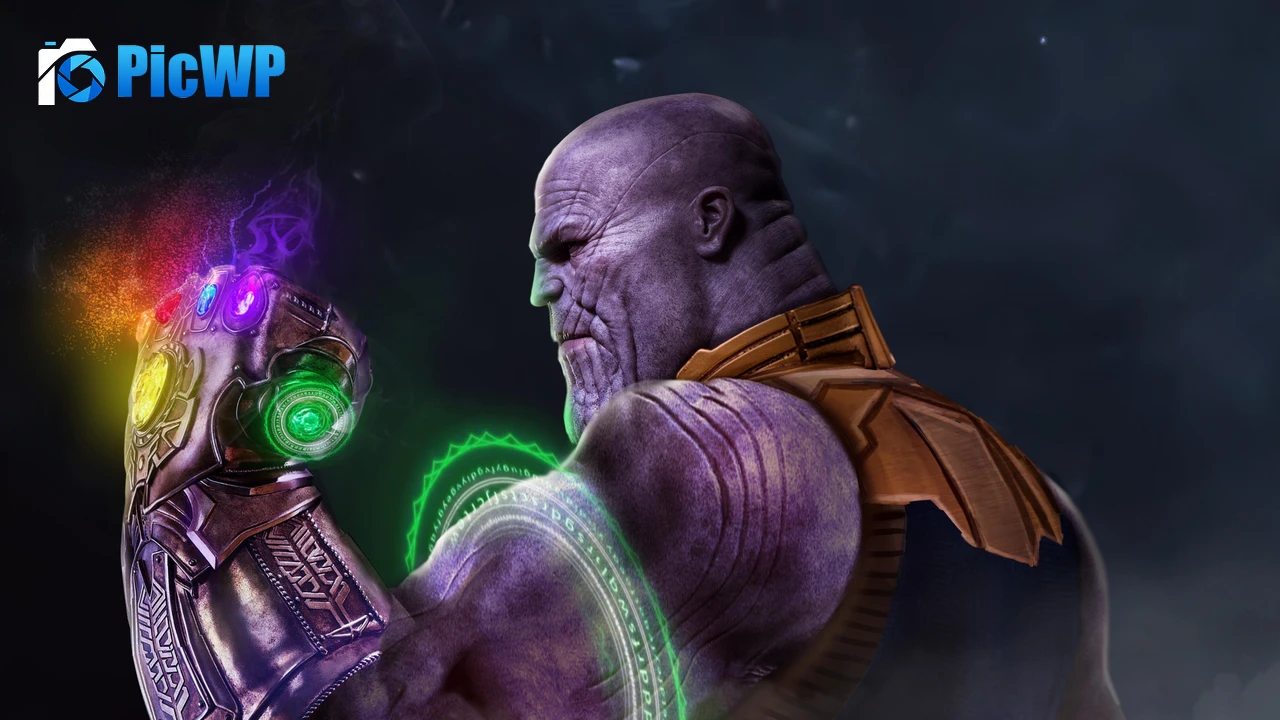Thanos Infinity Gauntlet 4K PC Wallpaper