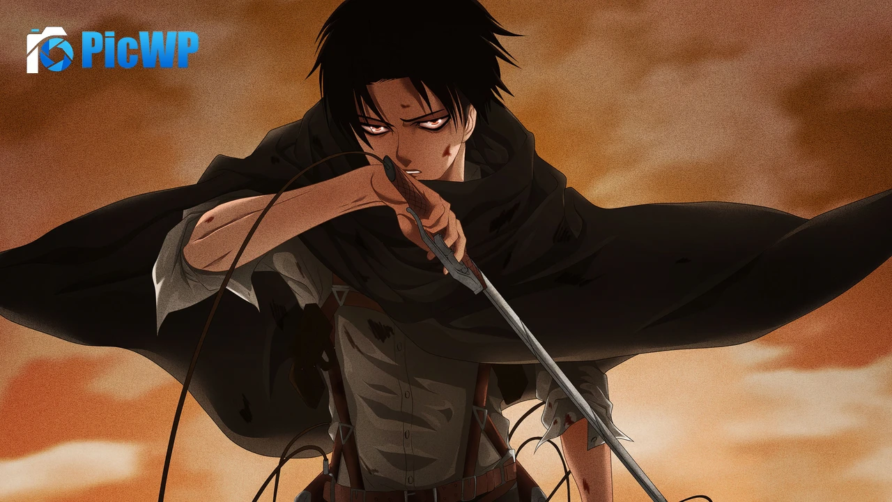 Levi Ackerman Rivaille 4K PC Wallpaper