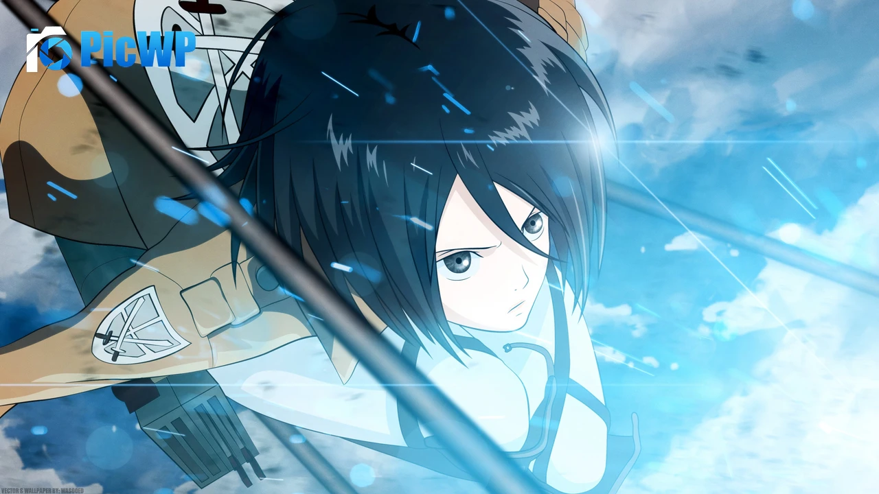 Mikasa Ackerman Shingeki no Kyojin 4K PC Wallpaper