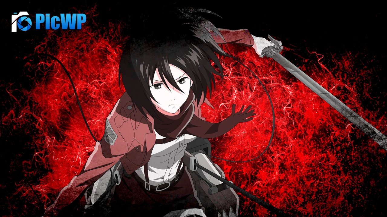 Mikasa Ackerman Attack on Titan 4K PC Wallpaper