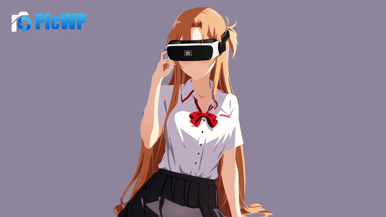 Asuna Minimalist 4K PC Wallpaper