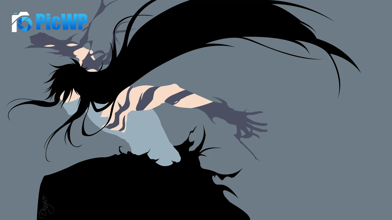 Ichigo Kurosaki Minimalist 4K PC Wallpaper