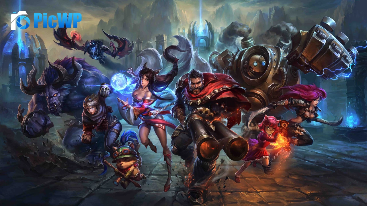 League of Legends Game Art 4K PC Wallpaper
