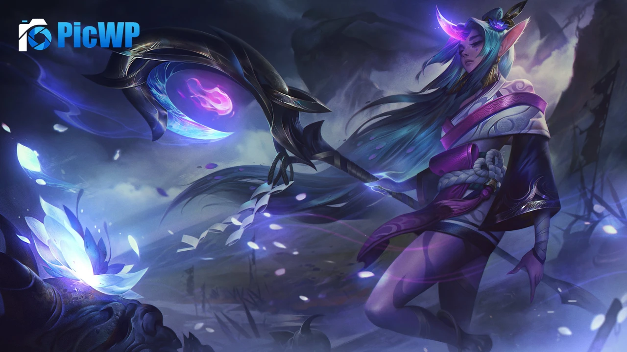 Spirit Blossom Soraka (LoL) 4K PC Wallpaper