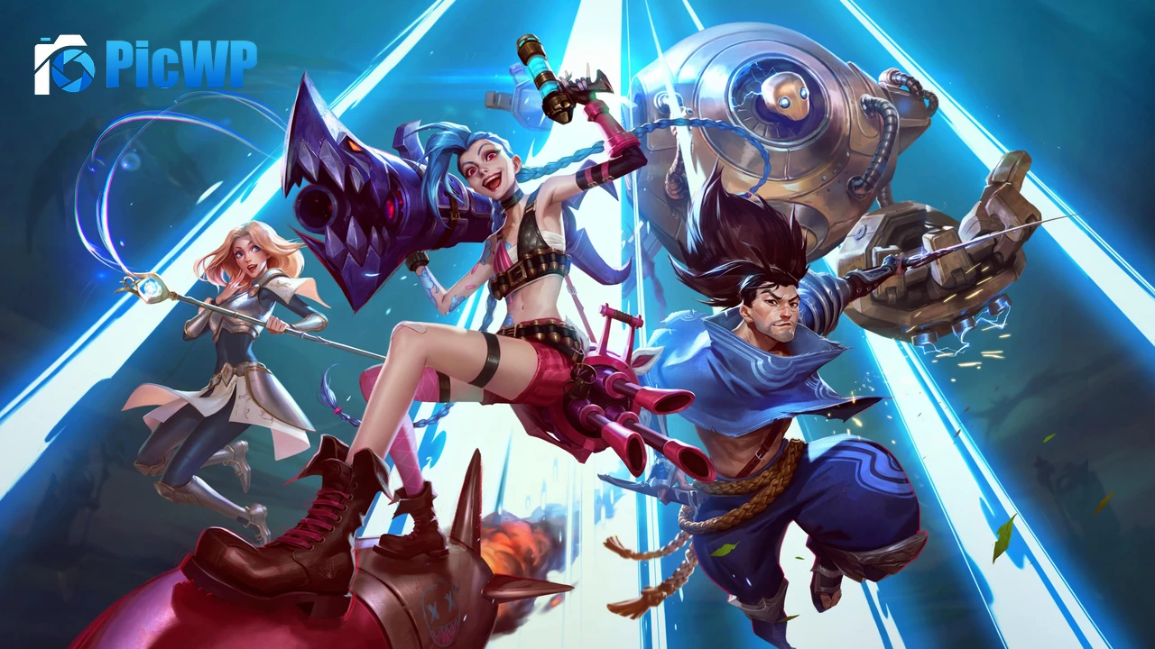 League of Legends: Wild Rift Lux 4K PC Wallpaper