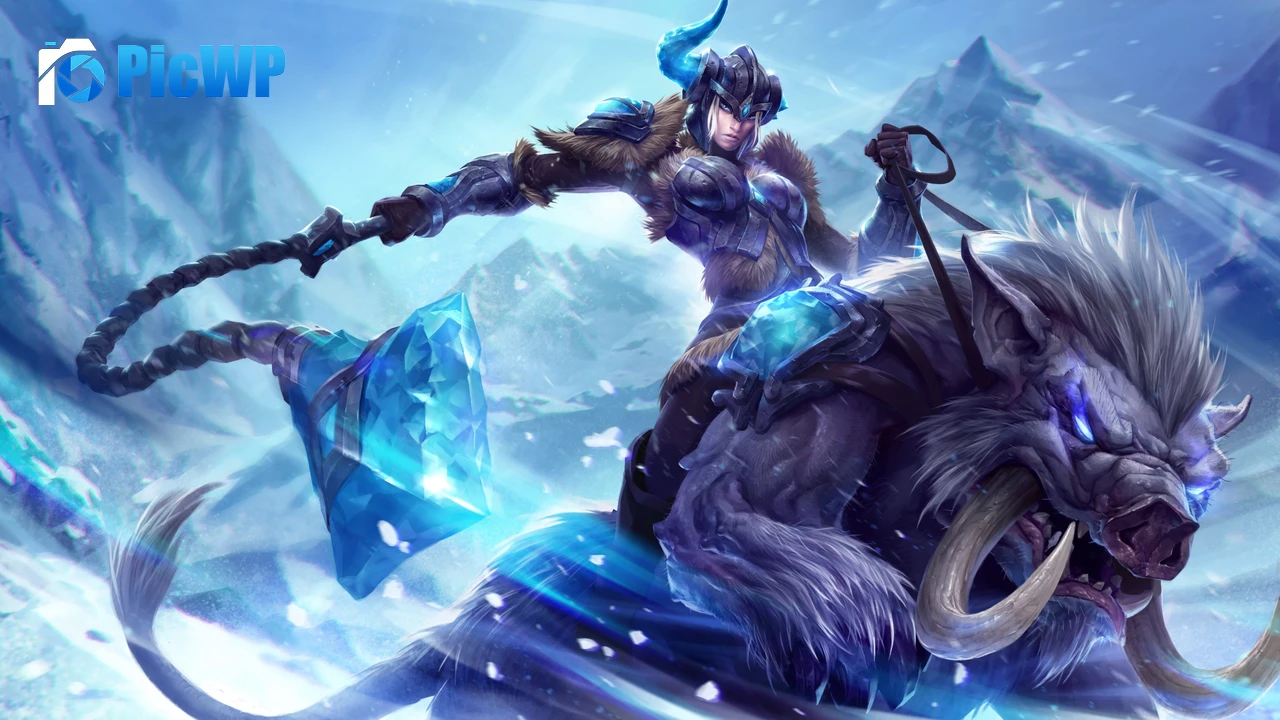 League of Legends Sejuani (LoL) 4K PC Wallpaper