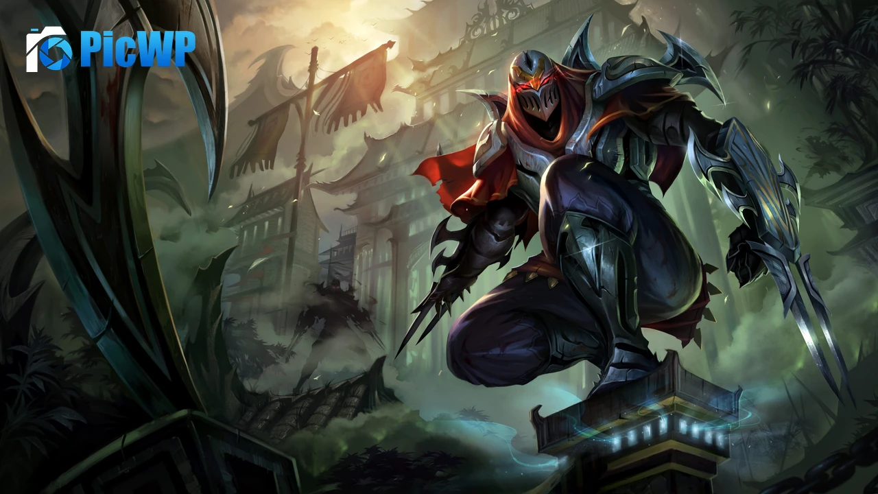 League of Legends Zed 4K PC Wallpaper