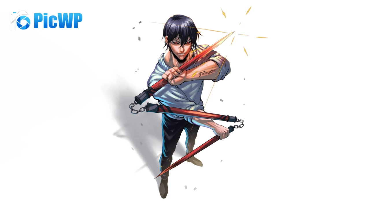 Toji Fushiguro Fan Art 6K PC Wallpaper