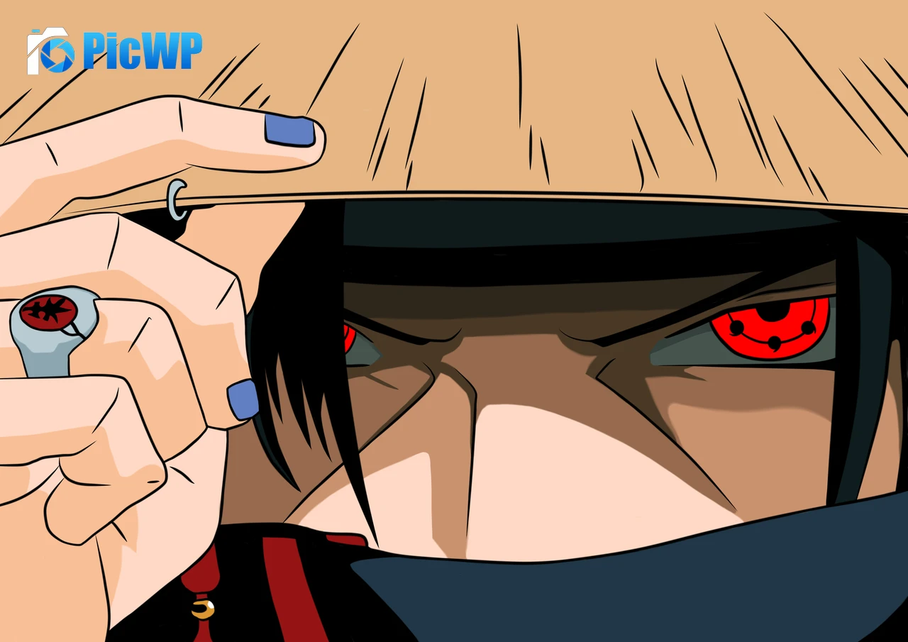 Itachi Uchiha Sharingan 5K PC Wallpaper
