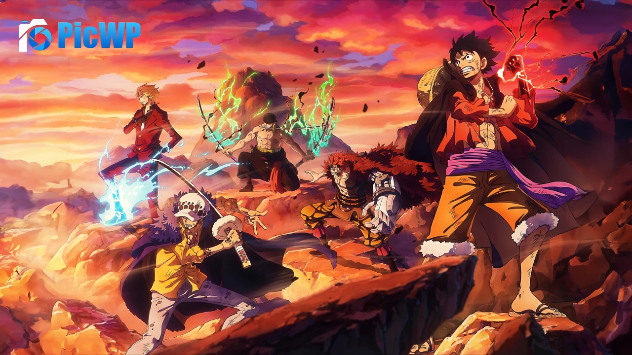 One Piece Character art 6K PC Wallpaper