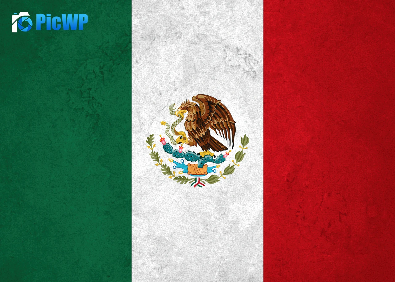 Flag of Mexico 6K PC Wallpaper
