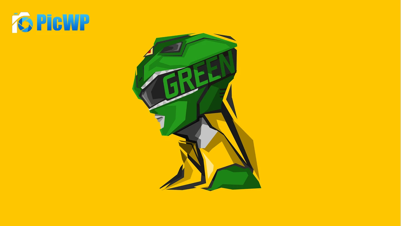 Green Ranger Power Rangers 8K PC Wallpaper