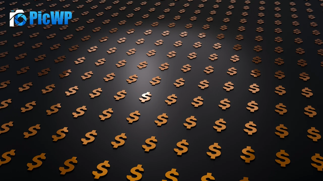 United States Dollar 3D background 6K PC Wallpaper
