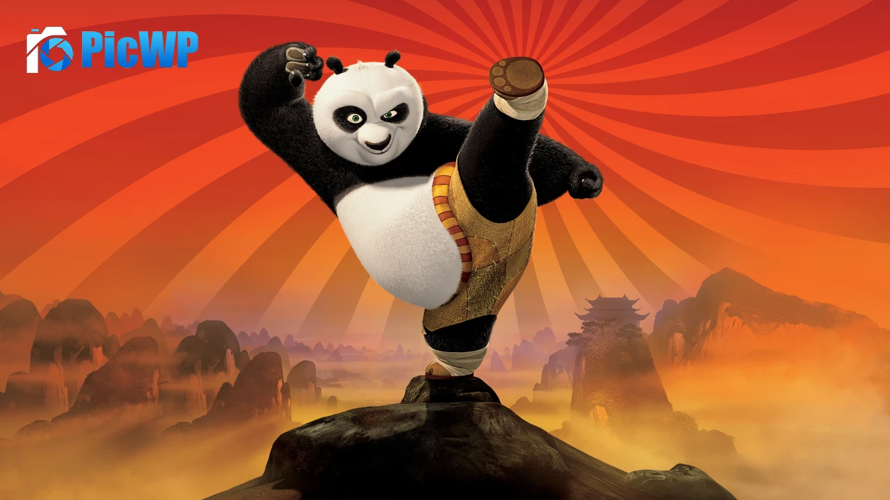 Po (Kung Fu Panda) 8K PC Wallpaper
