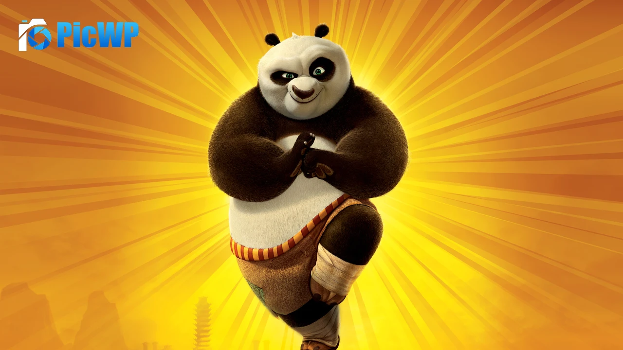 Po in Kung Fu Panda 2 6K PC Wallpaper