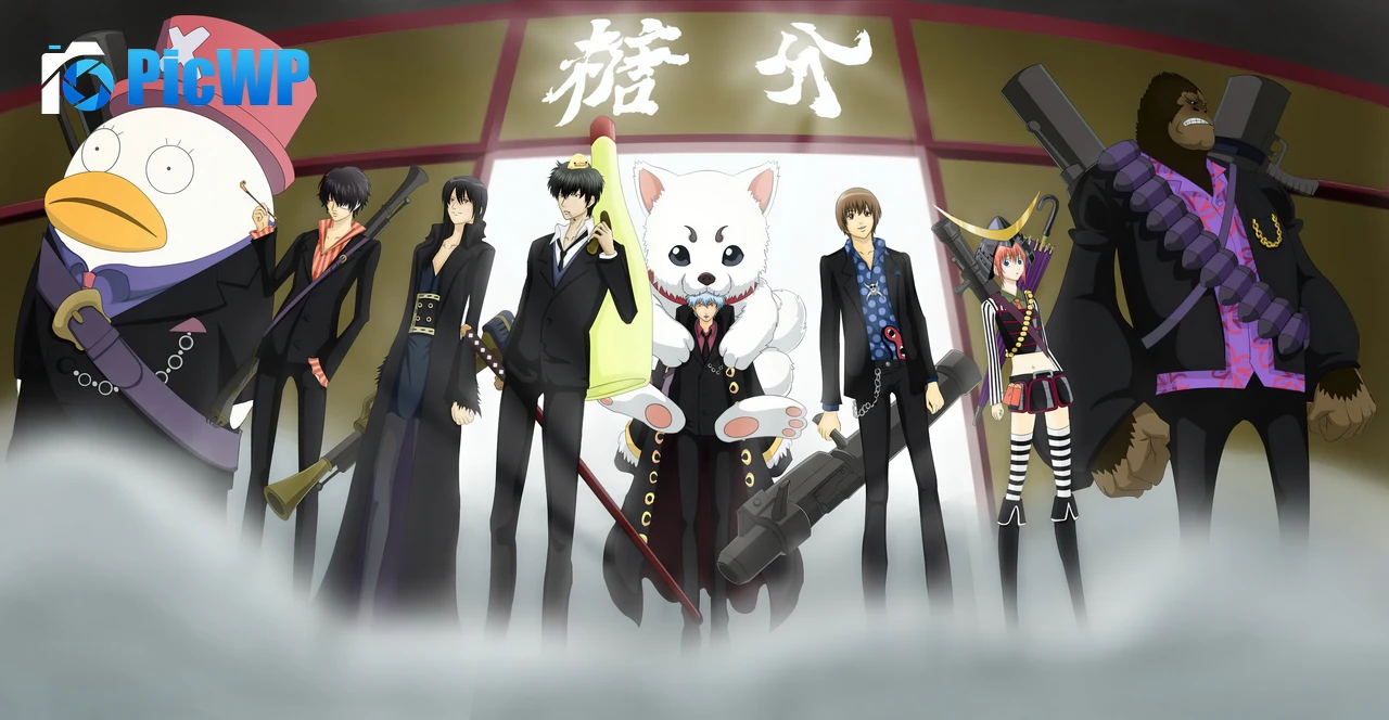 Gintama Characters 6K PC Wallpaper