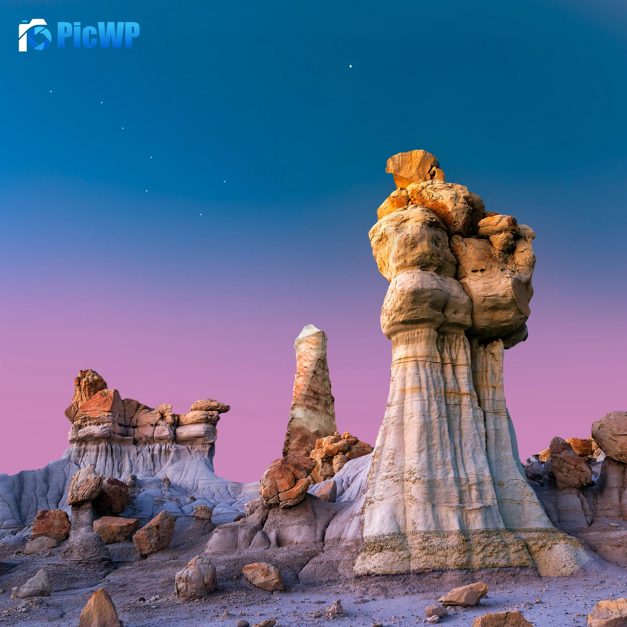 Badlands Rocks 6K Fold Wallpaper