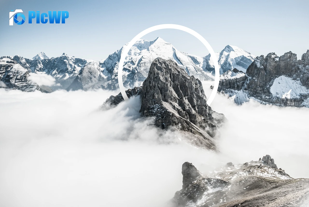 Alps mountains Geometric 4K PC Wallpaper
