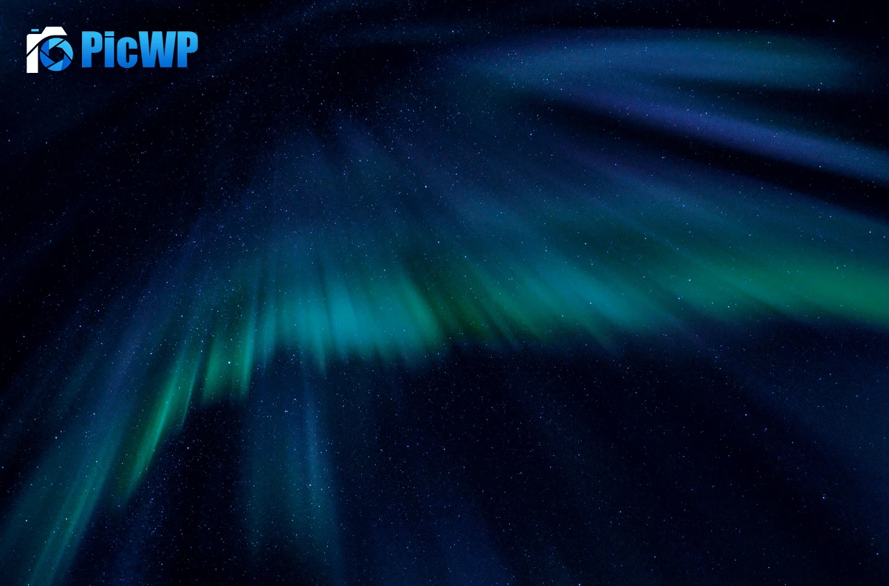 Night sky Aurora sky 6K PC Wallpaper
