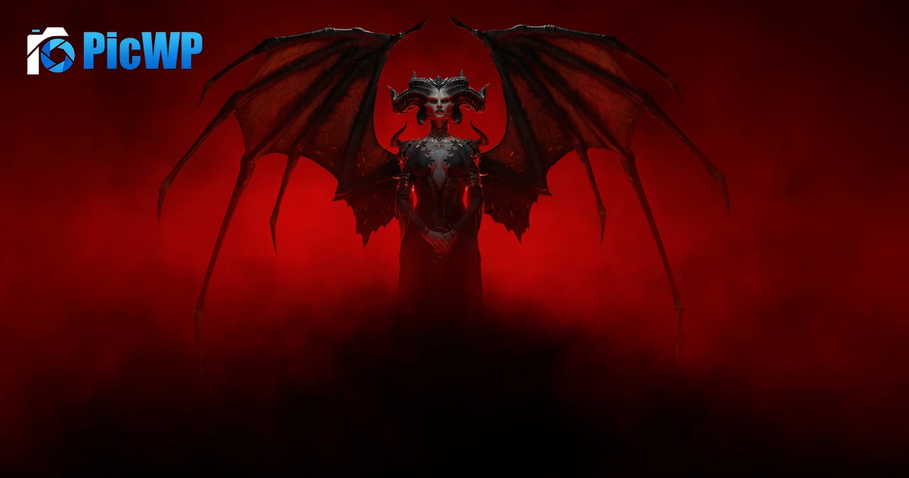 Lilith Diablo 4 9K PC Wallpaper