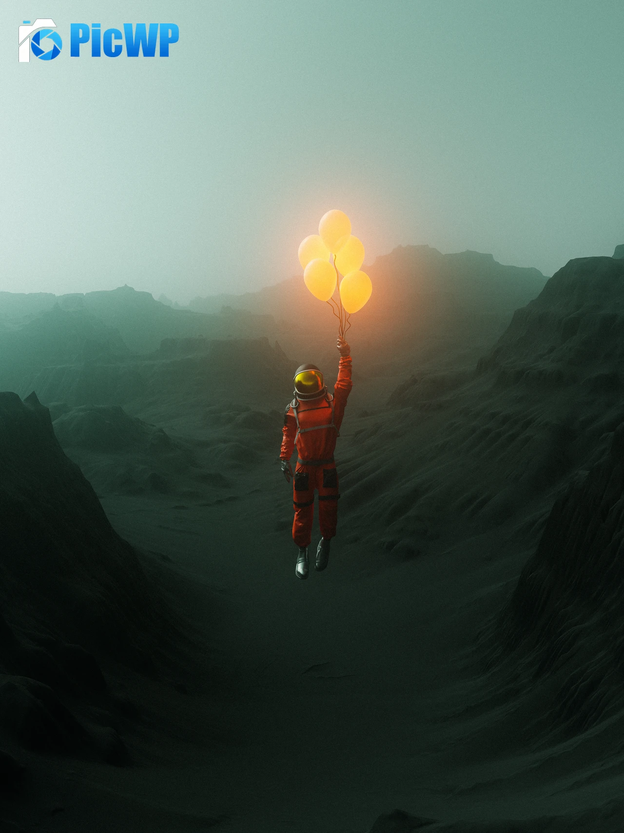 Space suit Dream 6K Mobile Wallpaper