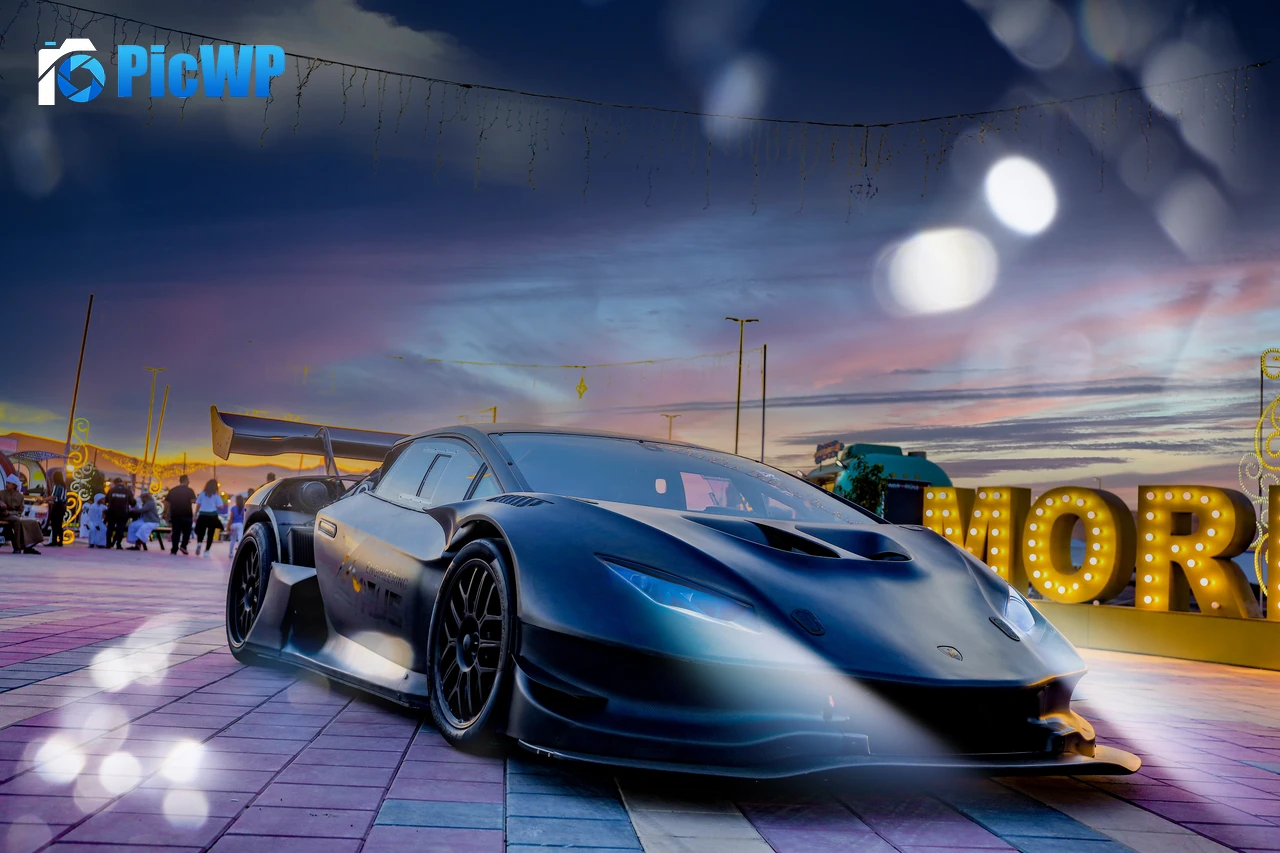 Lamborghini Abu Dhabi 8K PC Wallpaper