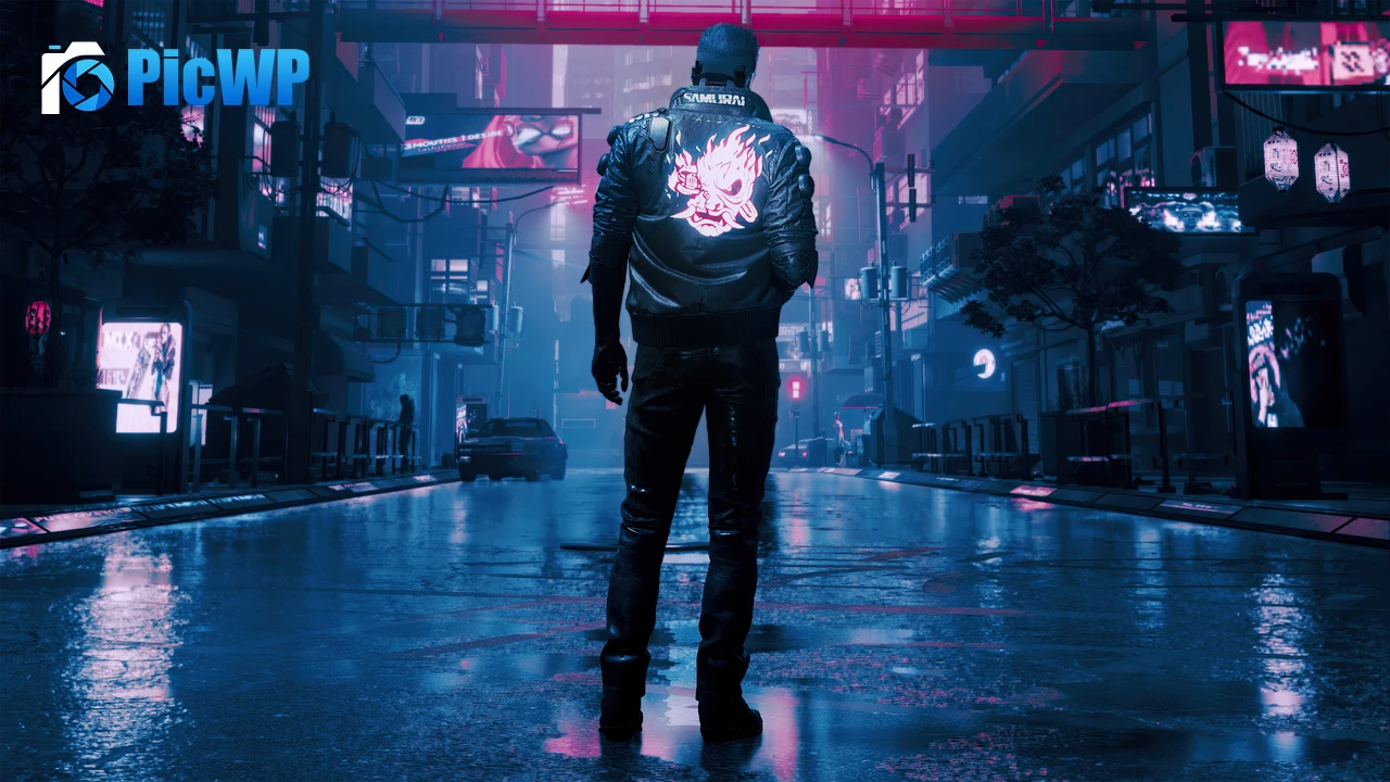 Samurai Cyberpunk 2077 4K PC Wallpaper