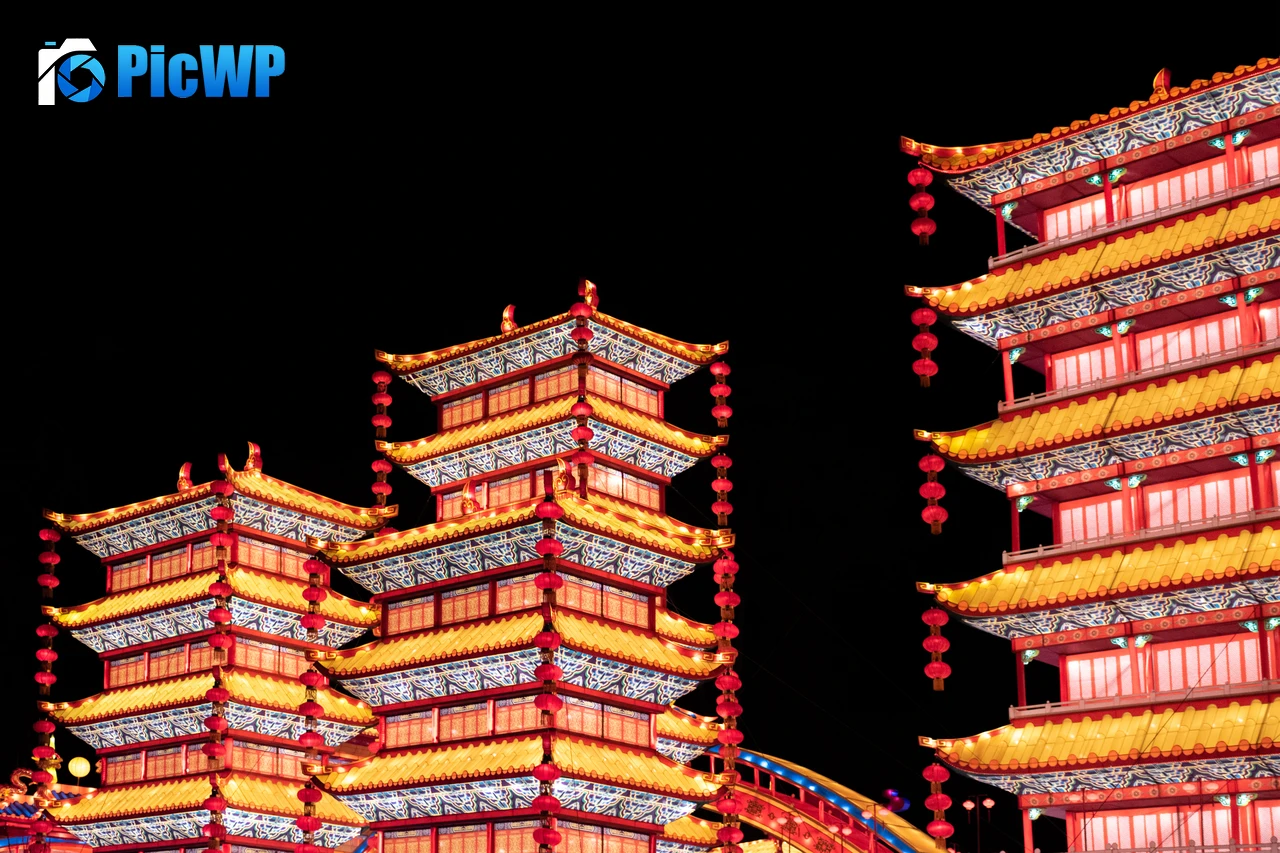 Festival des Lanternes Gaillac Lantern Festival 6K PC Wallpaper