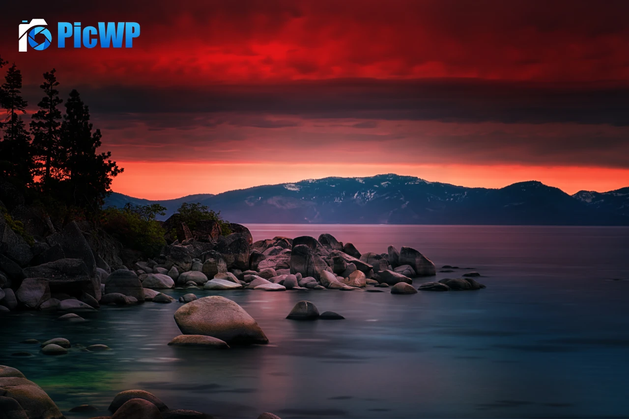 Lake Tahoe Sand Harbor 8K PC Wallpaper