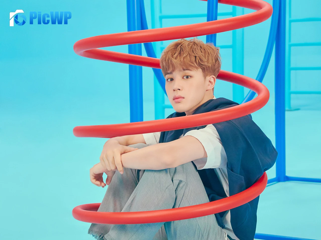 Jimin K-pop idol 5K PC Wallpaper