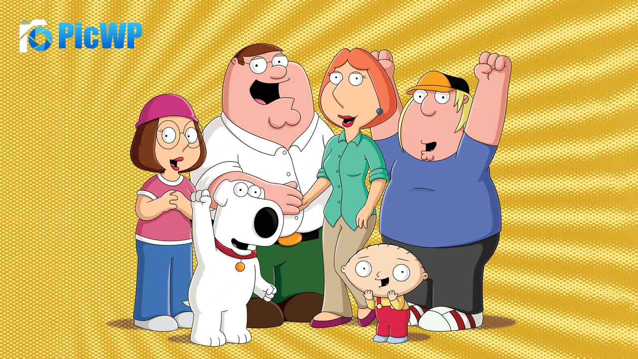Family Guy Character poster 6K PC Wallpaper