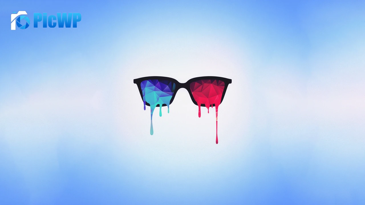Cool glasses Drippy Sunglasses 5K PC Wallpaper