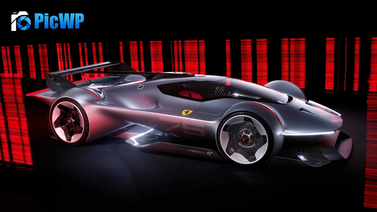 Ferrari Vision Gran Turismo Concept cars 9K PC Wallpaper