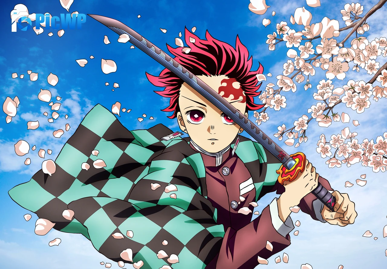 Tanjiro Kamado 7K PC Wallpaper