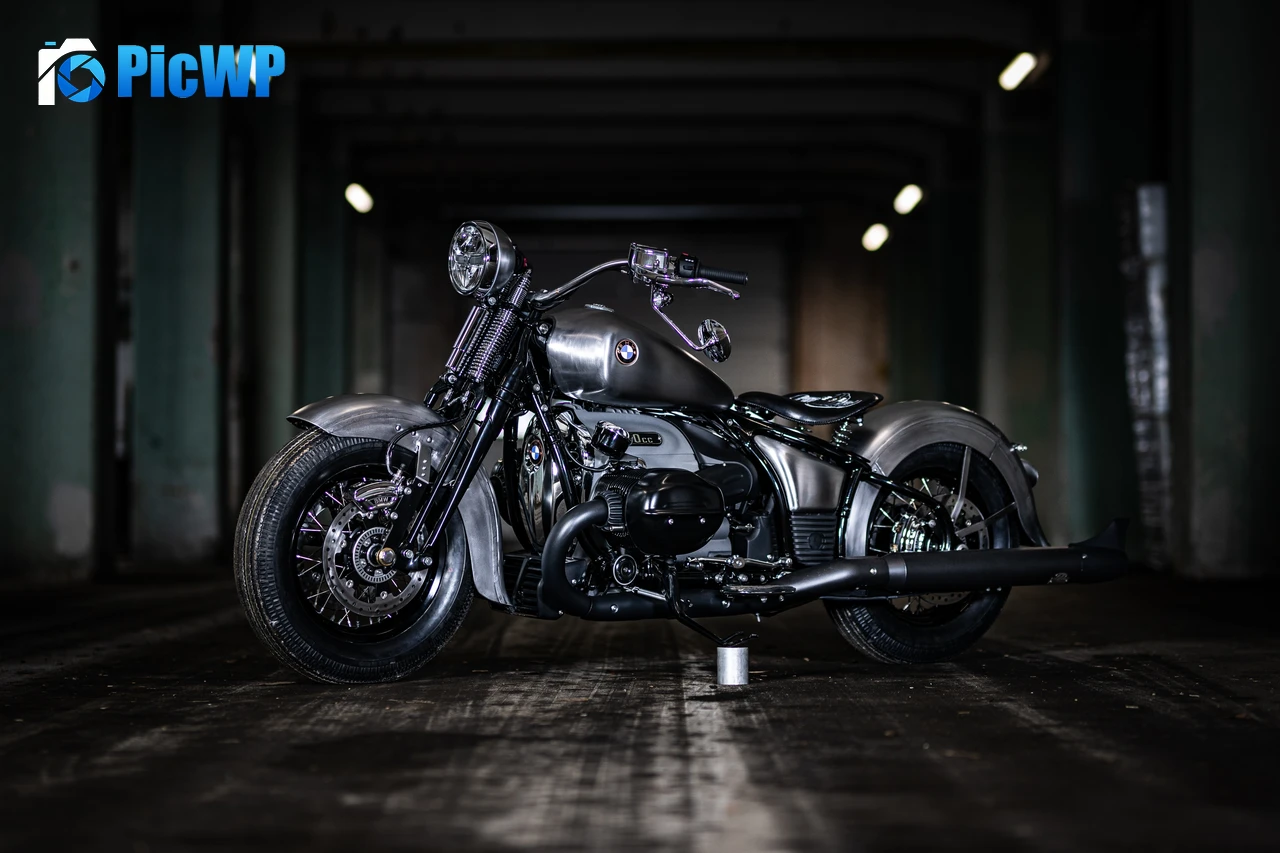 BMW R 18 Custom Black bikes 6K PC Wallpaper