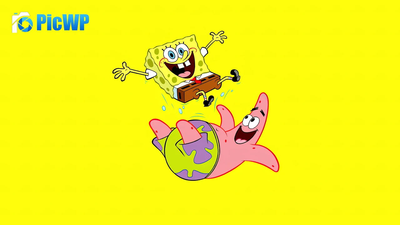 SpongeBob and Patrick Star in SpongeBob SquarePants 6K PC Wallpaper