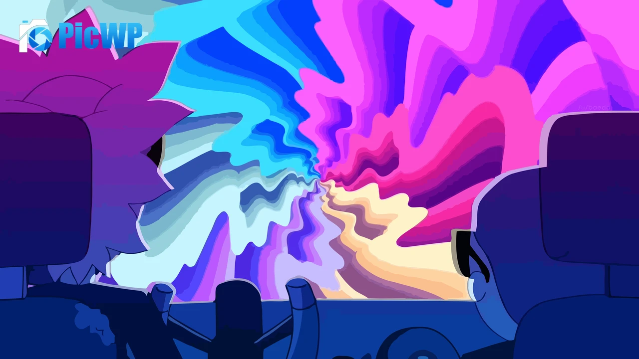 Run the Jewels Rick and Morty 8K PC Wallpaper
