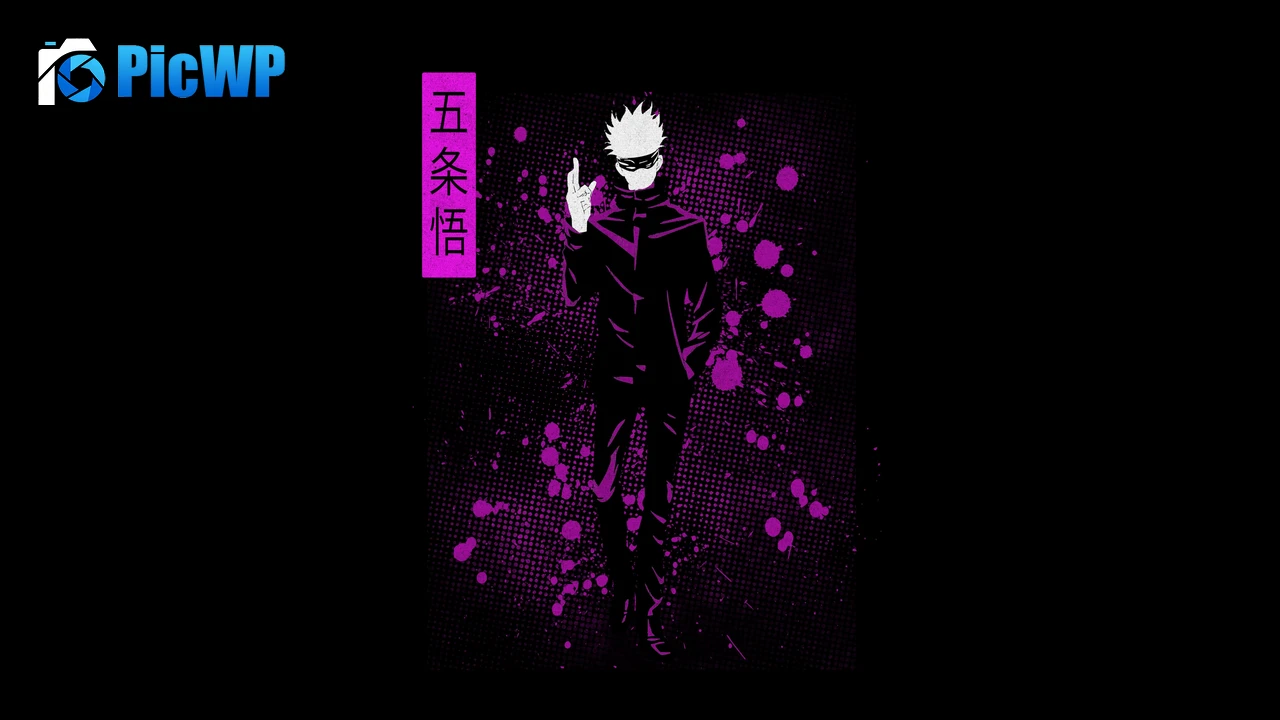 Satoru Gojo AMOLED 6K PC Wallpaper