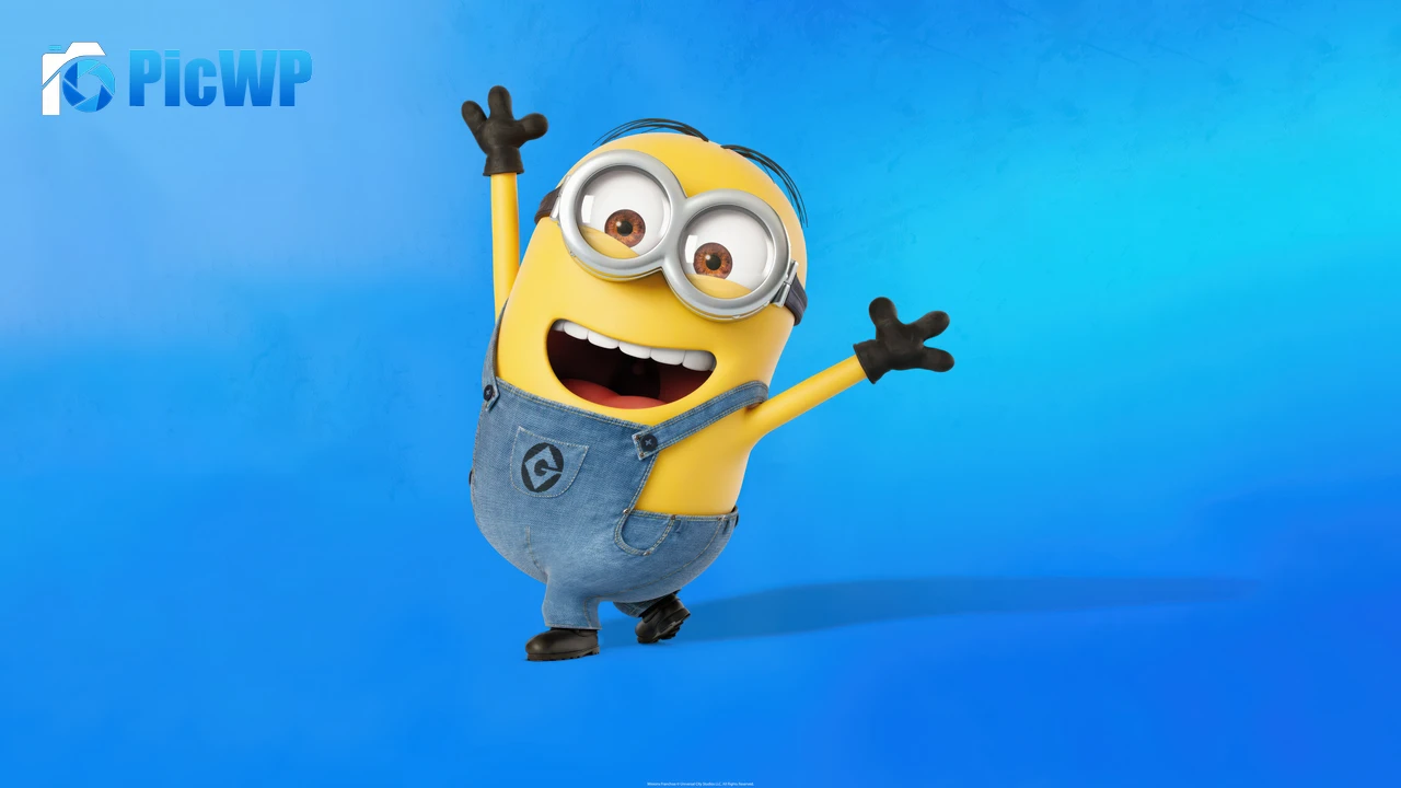 Dave the Minion 8K PC Wallpaper
