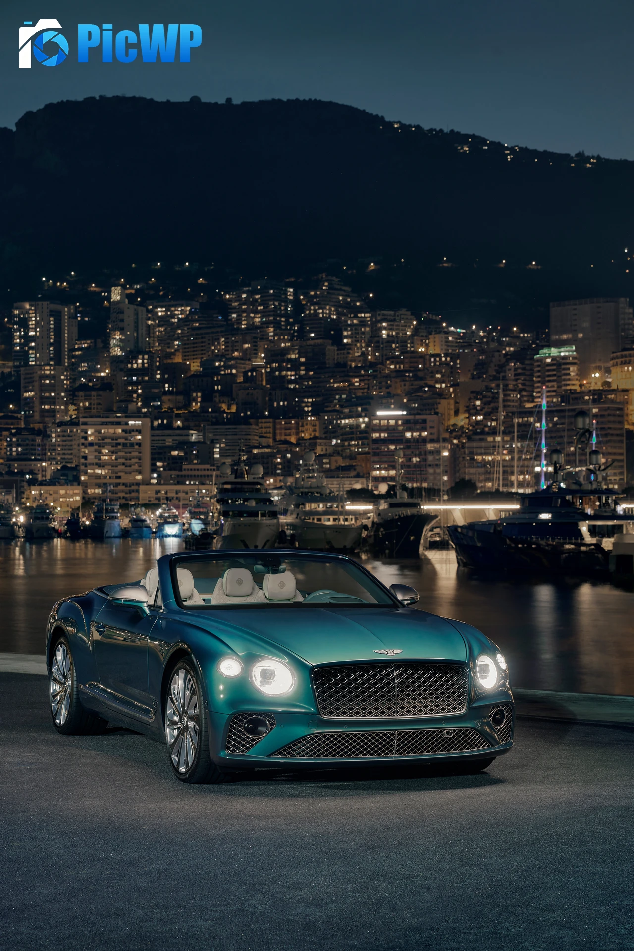 Bentley Continental GT V8 Convertible Mulliner Riviera Collection 8K Mobile Wallpaper
