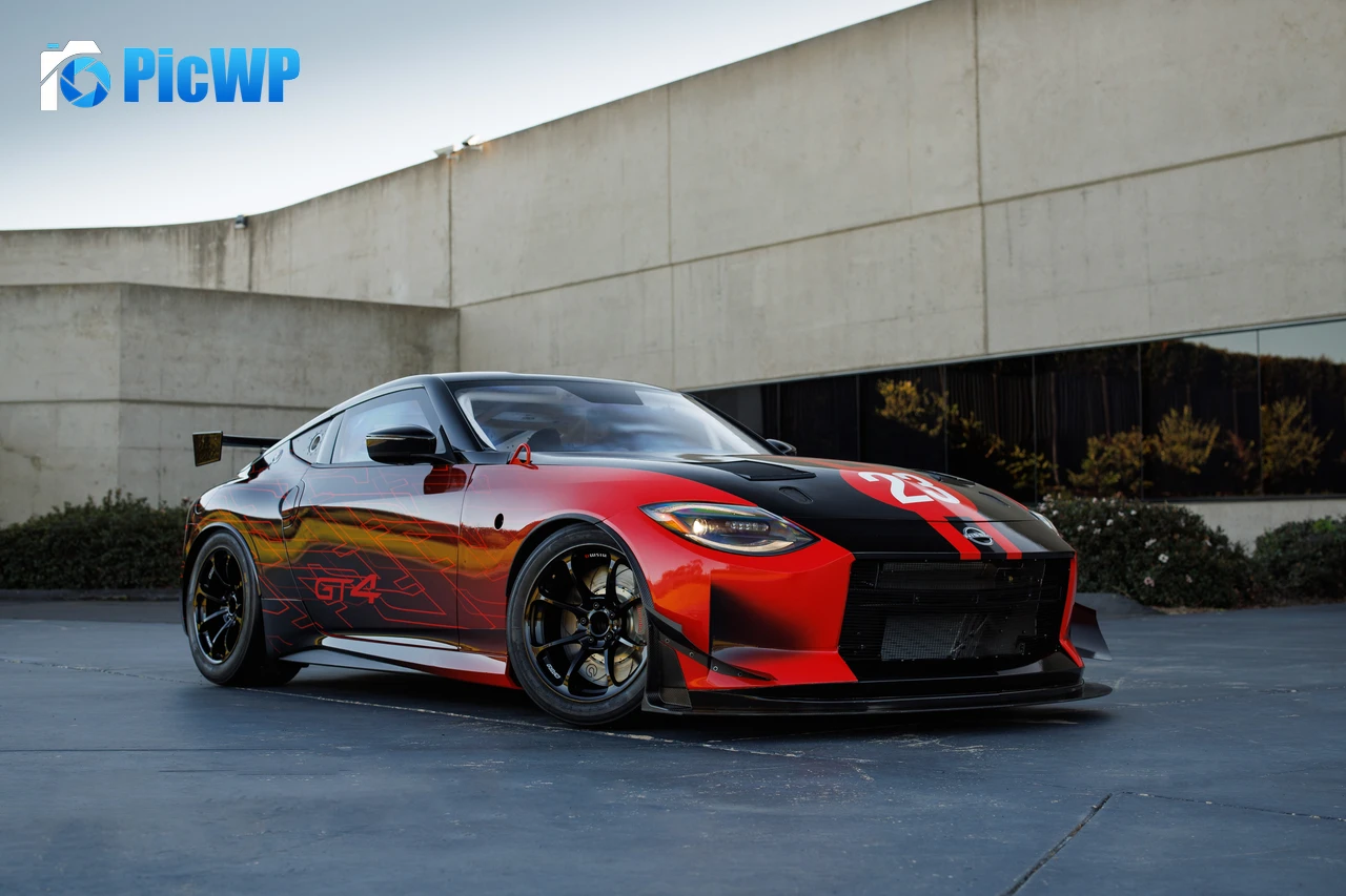 Nissan Z GT4 SEMA 6K PC Wallpaper