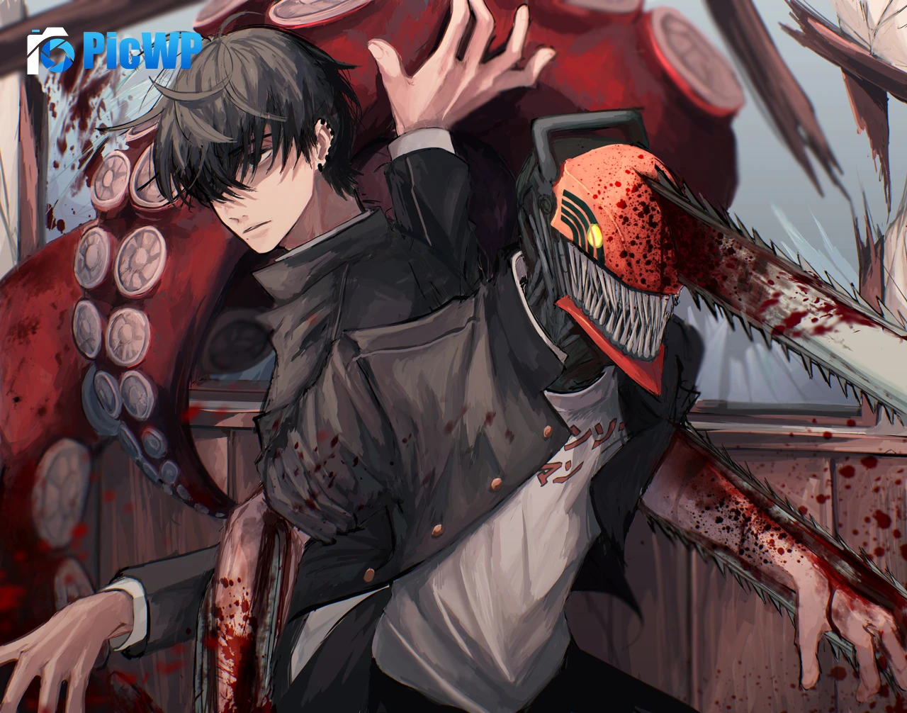 Chainsaw Man Denji 5K PC Wallpaper