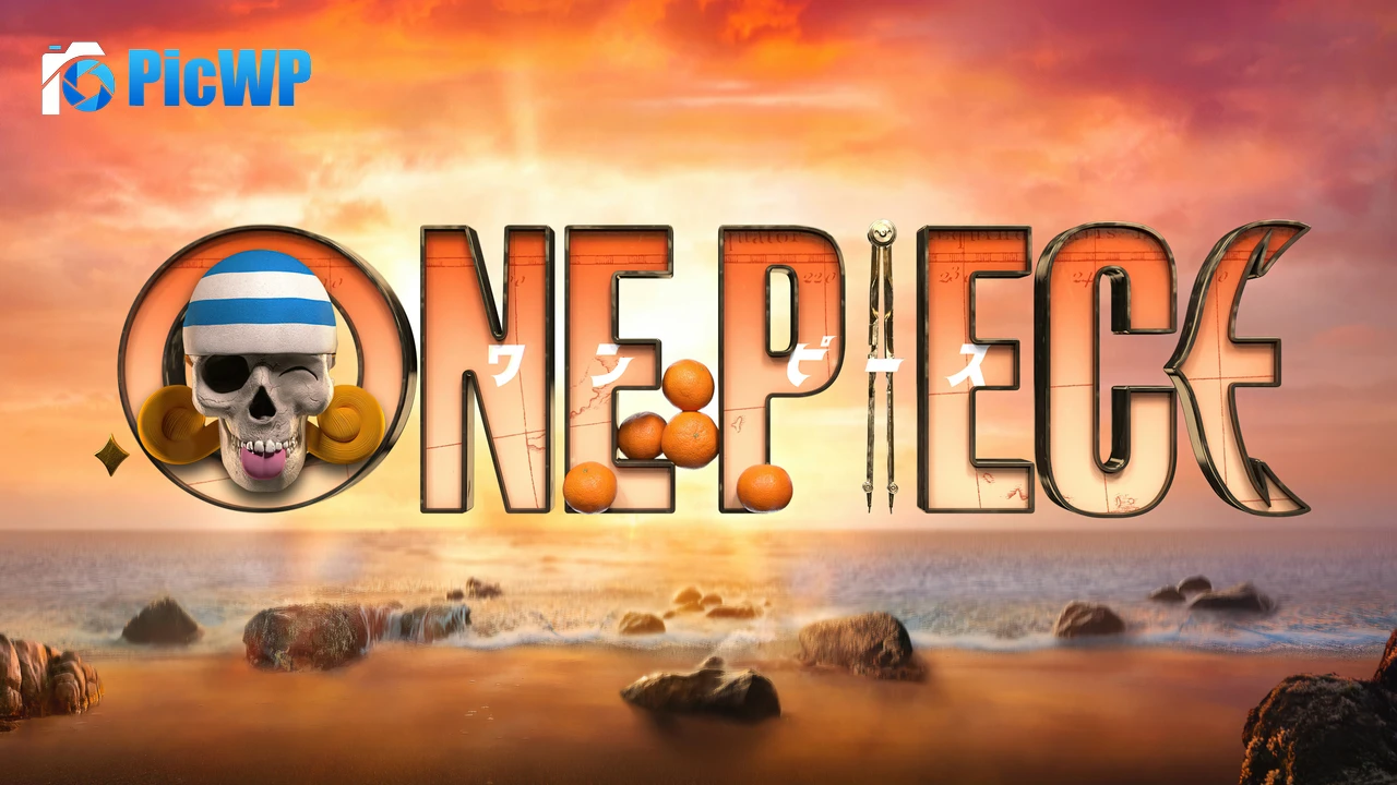 Nami One Piece Logo 6K PC Wallpaper