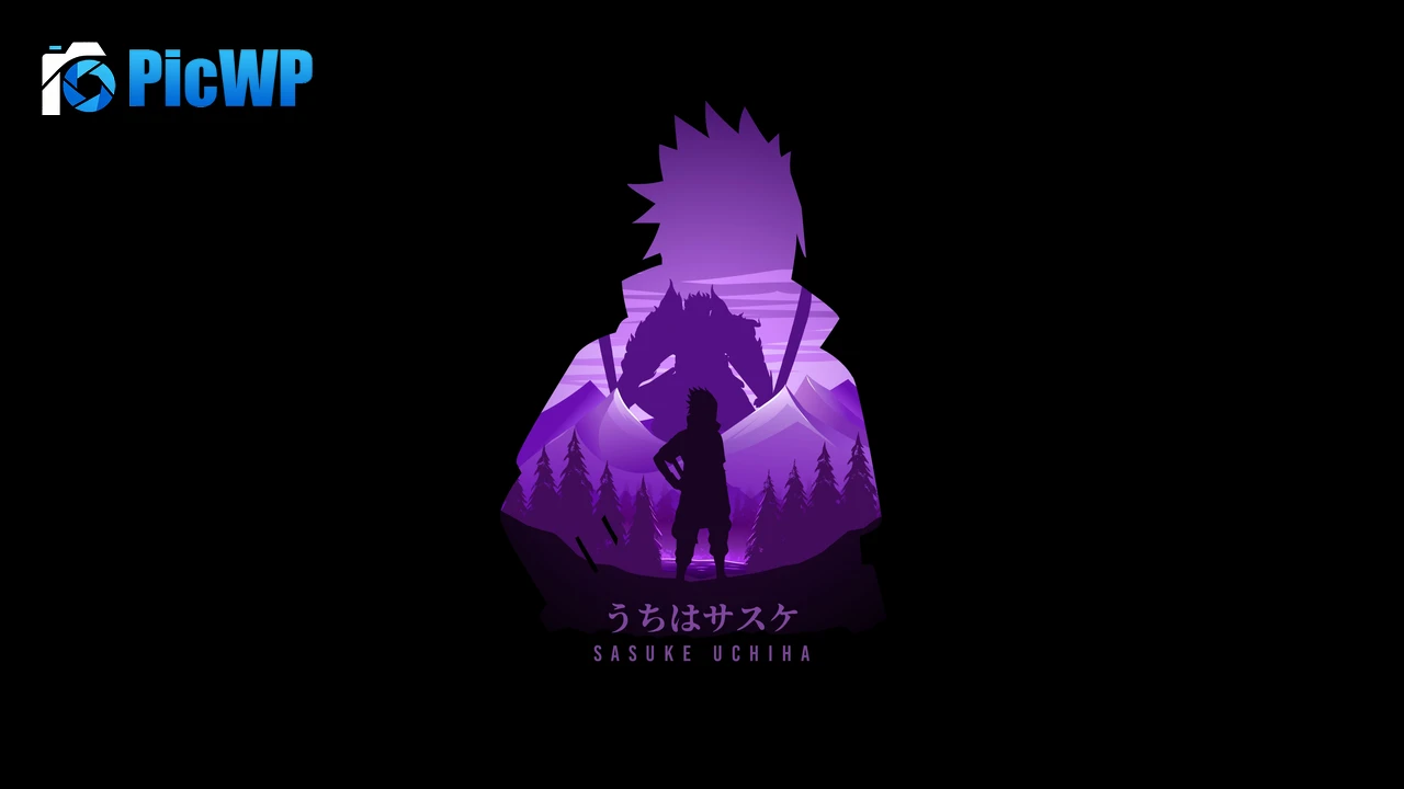 Sasuke Uchiha AMOLED 6K PC Wallpaper